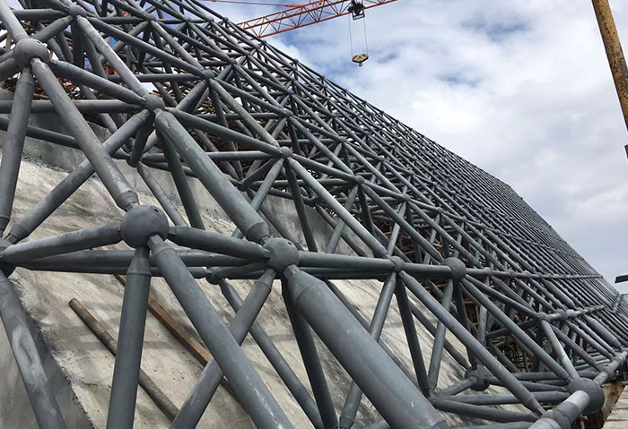 峨眉山网架施工